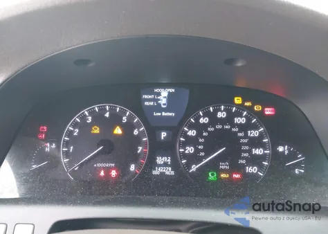 2007 Lexus Ls 460 L from USA, damaged, VIN JTHGL46F375003737